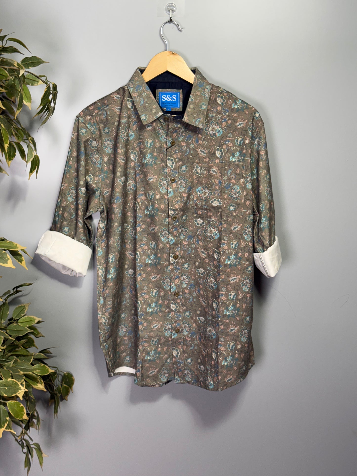 Men's Printed Full Sleeve Shirt