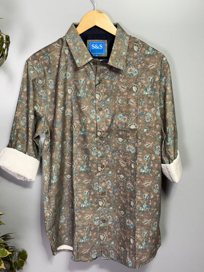 Men's Printed Full Sleeve Shirt