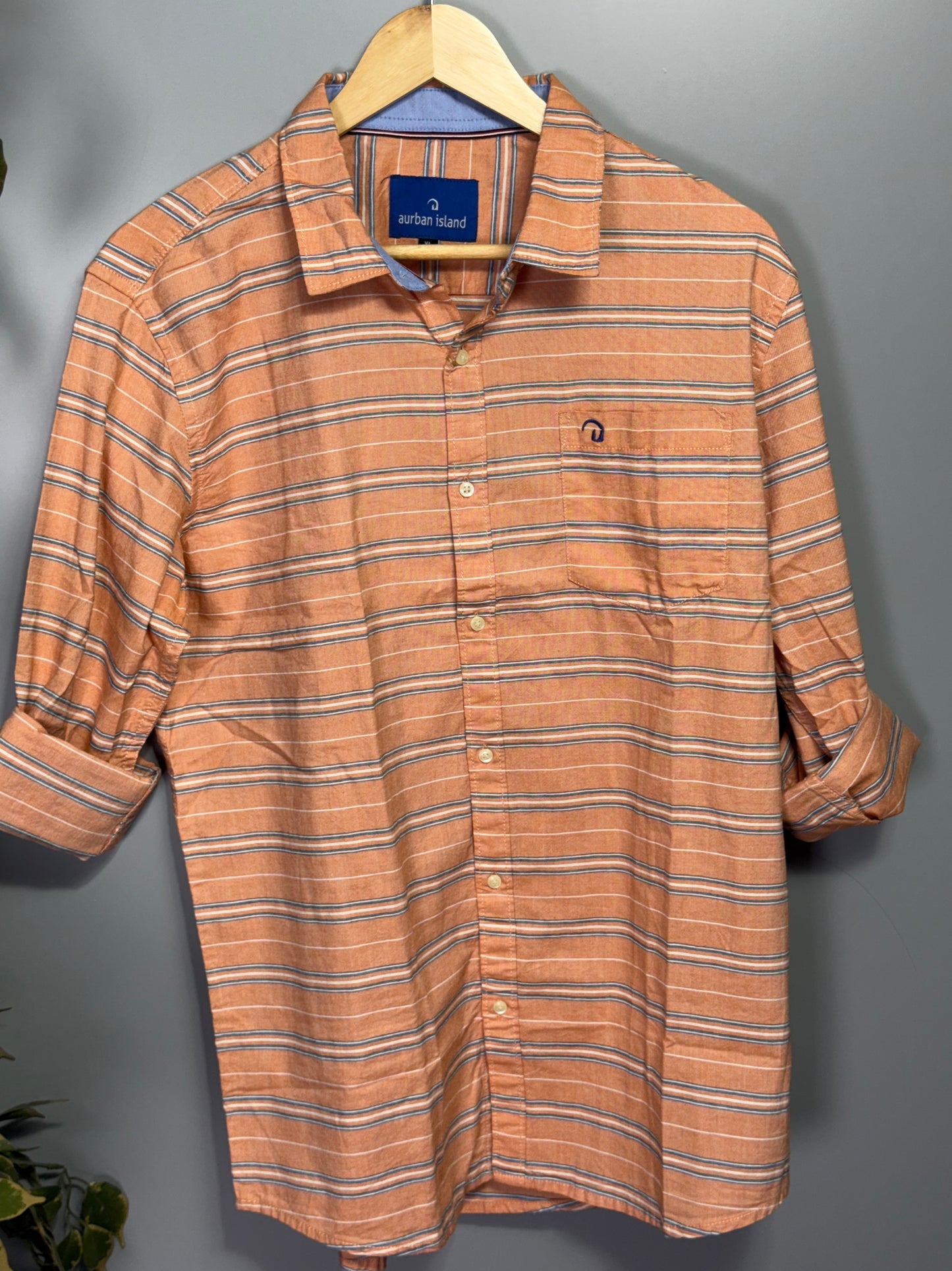 Men's Striped Full Sleeve Shirt