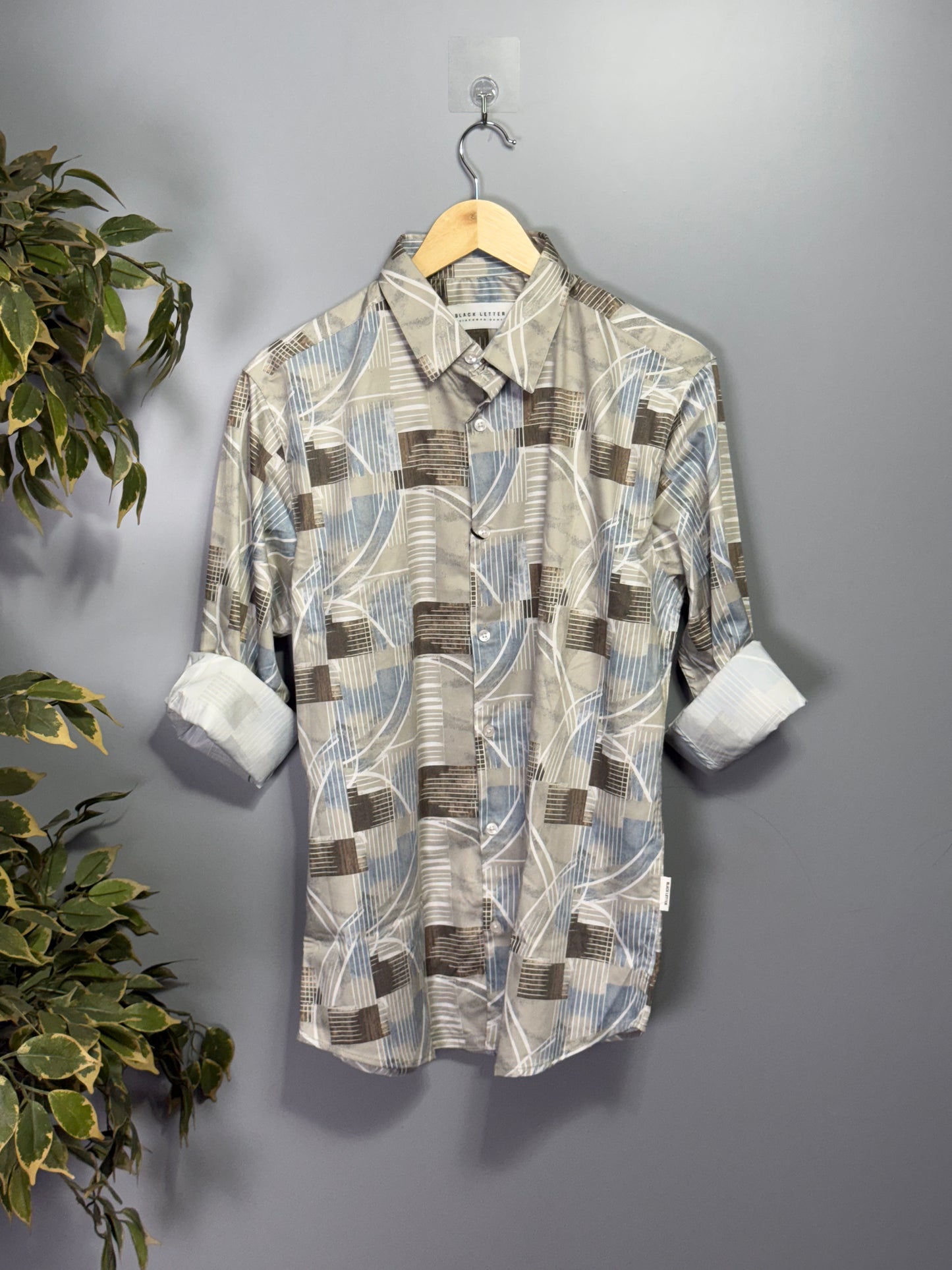 Men's Digital Printed Full Sleeve Shirt