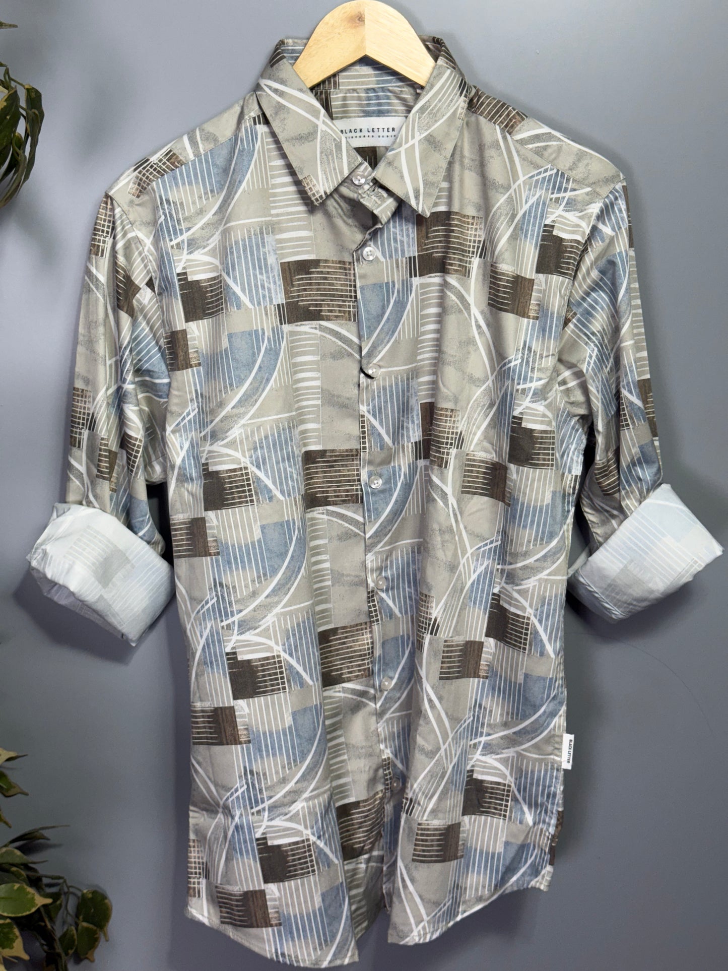 Men's Digital Printed Full Sleeve Shirt