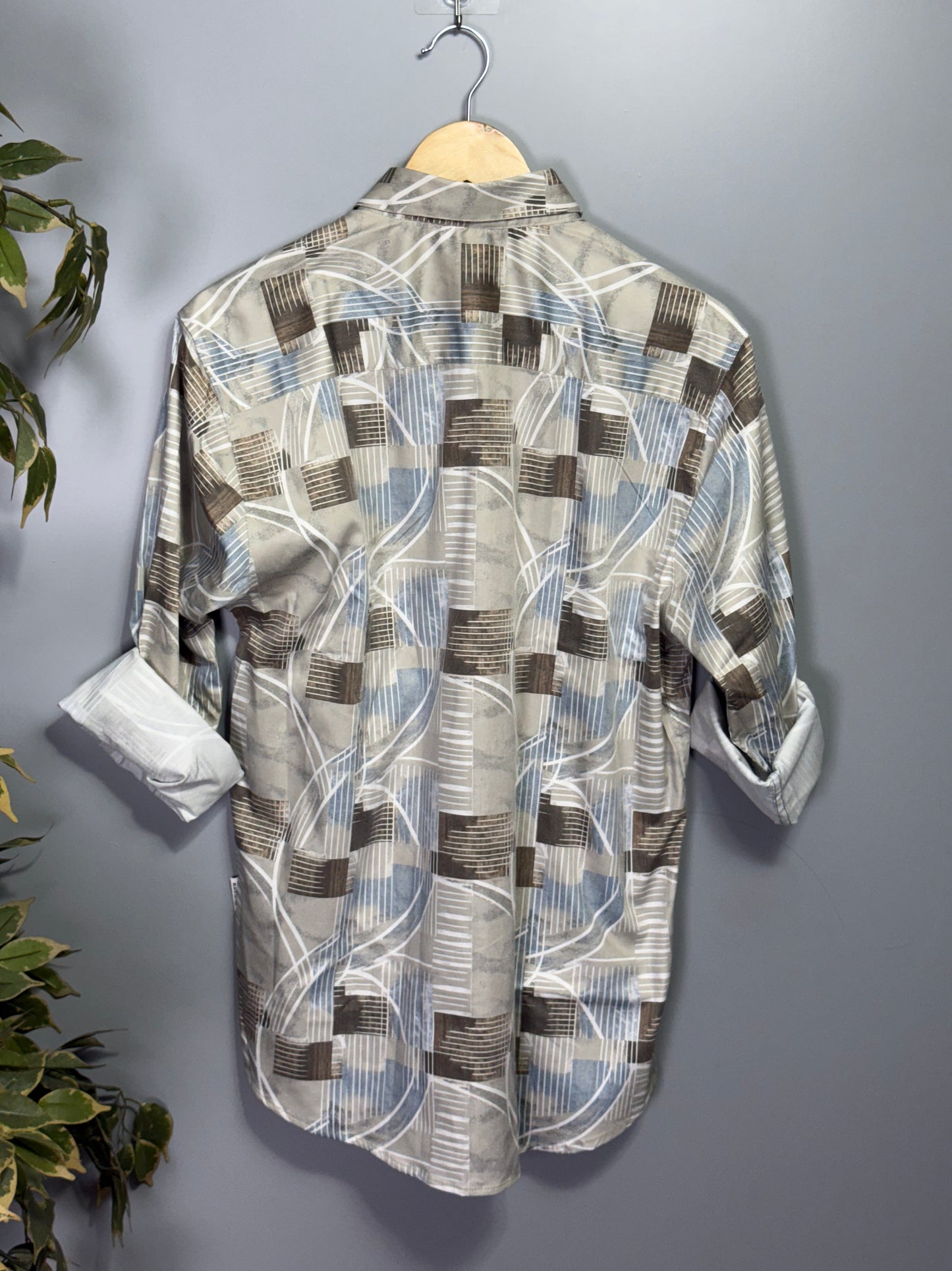 Men's Digital Printed Full Sleeve Shirt