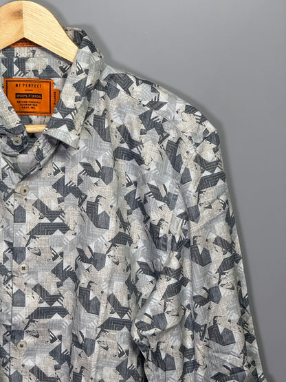 Men's Printed Full Sleeve Shirt