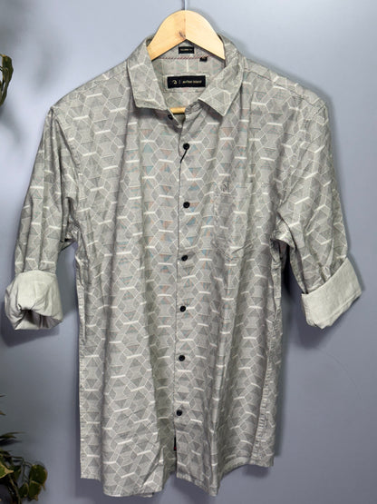 Men's Printed Full Sleeve Shirt