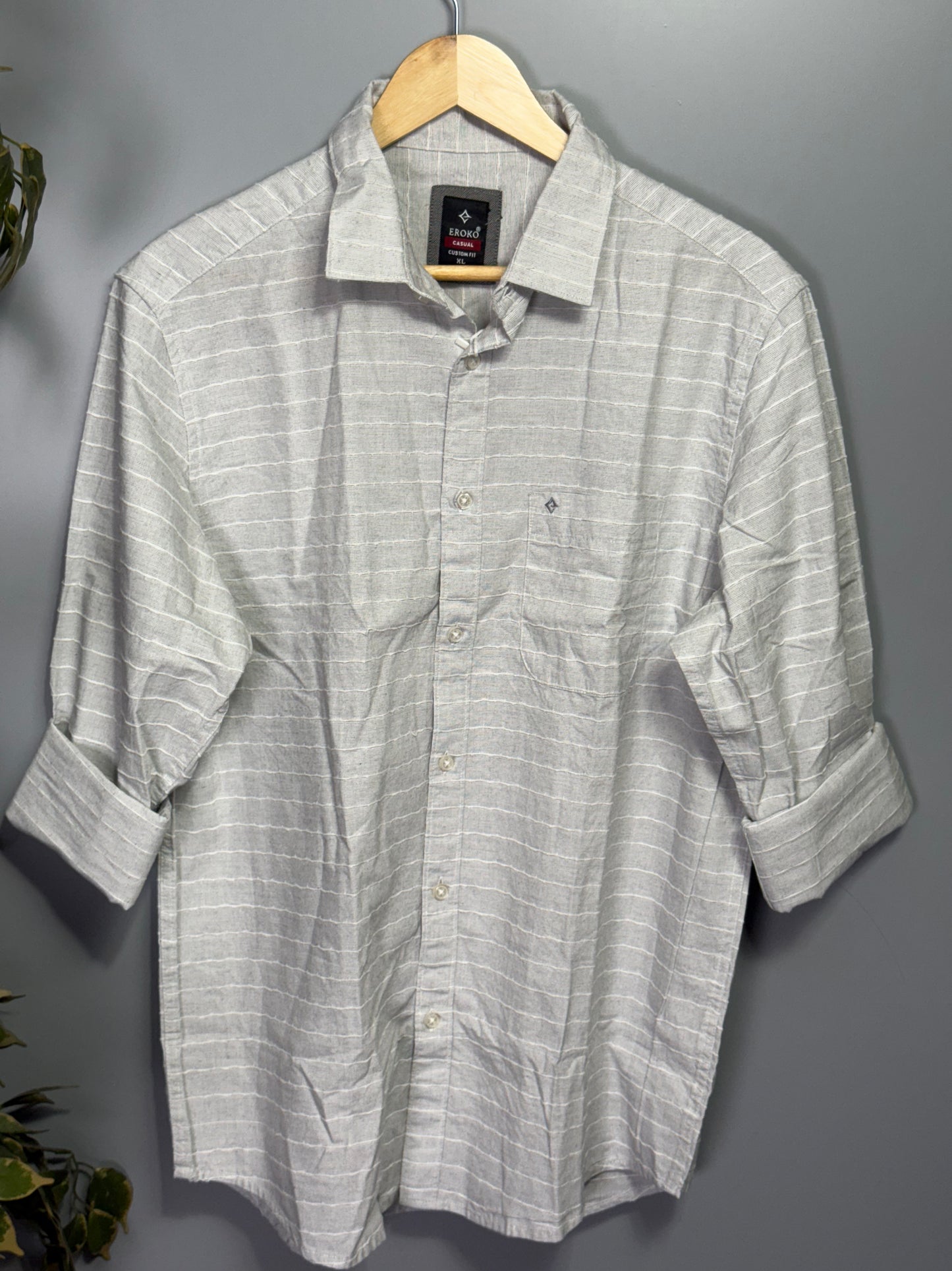 Men's Striped Full Sleeve Shirt