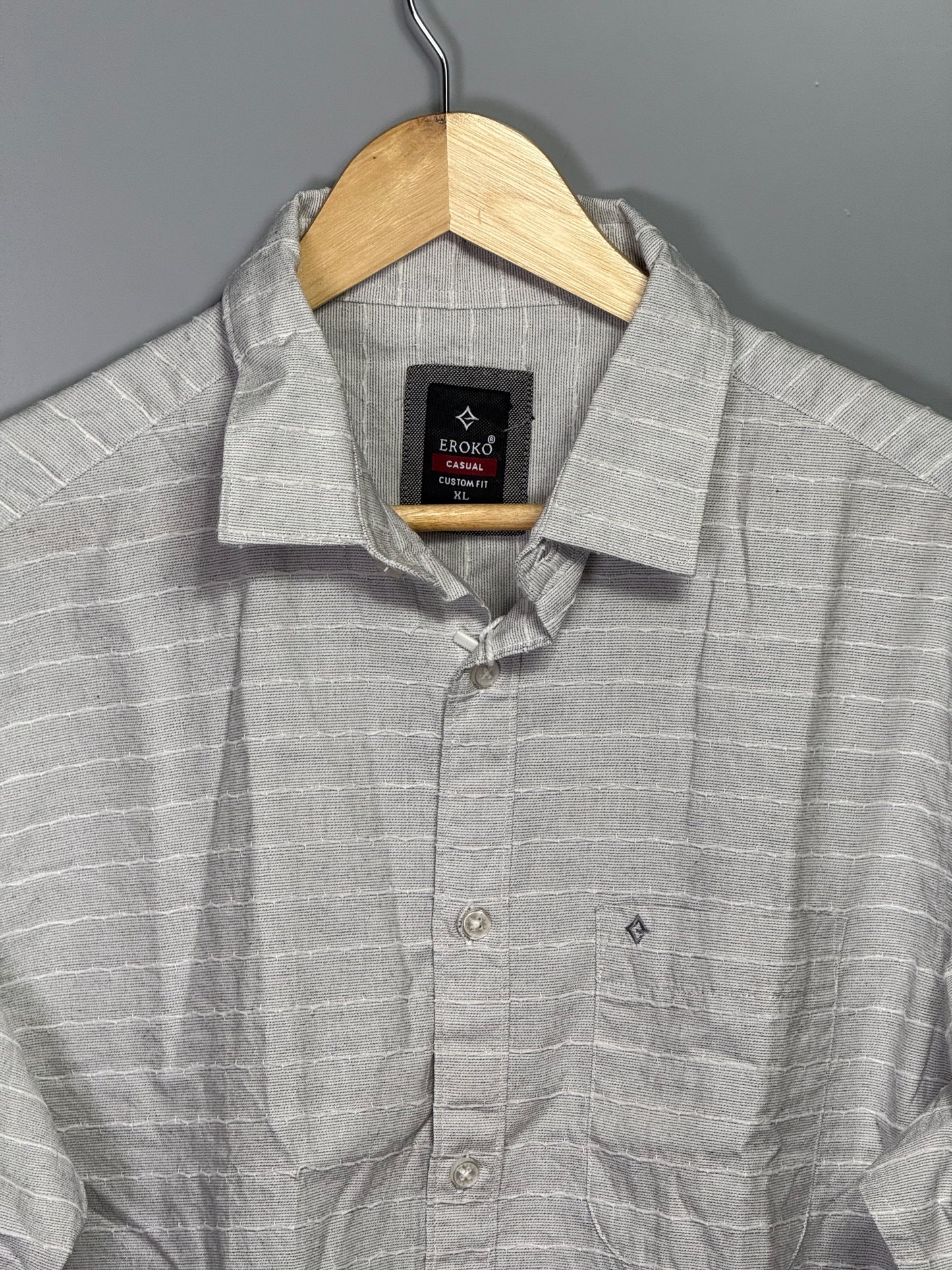 Men's Striped Full Sleeve Shirt