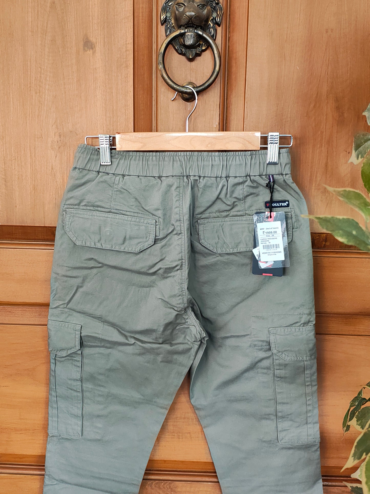 Men's Cargo Pant - Tea Green