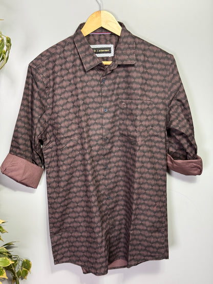 Men's Printed Full Sleeve Shirt