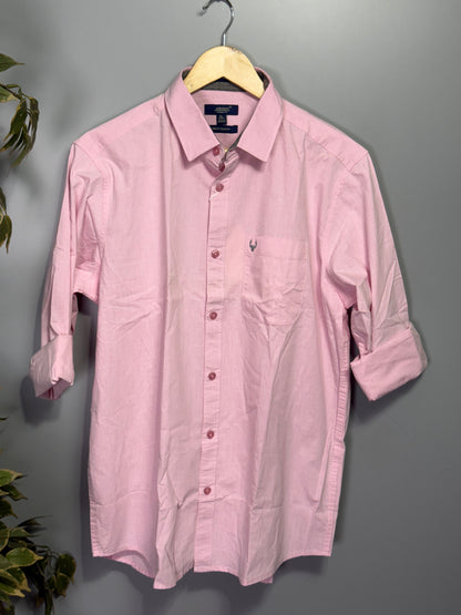 Men's Solid Full Sleeve Cotton Shirt