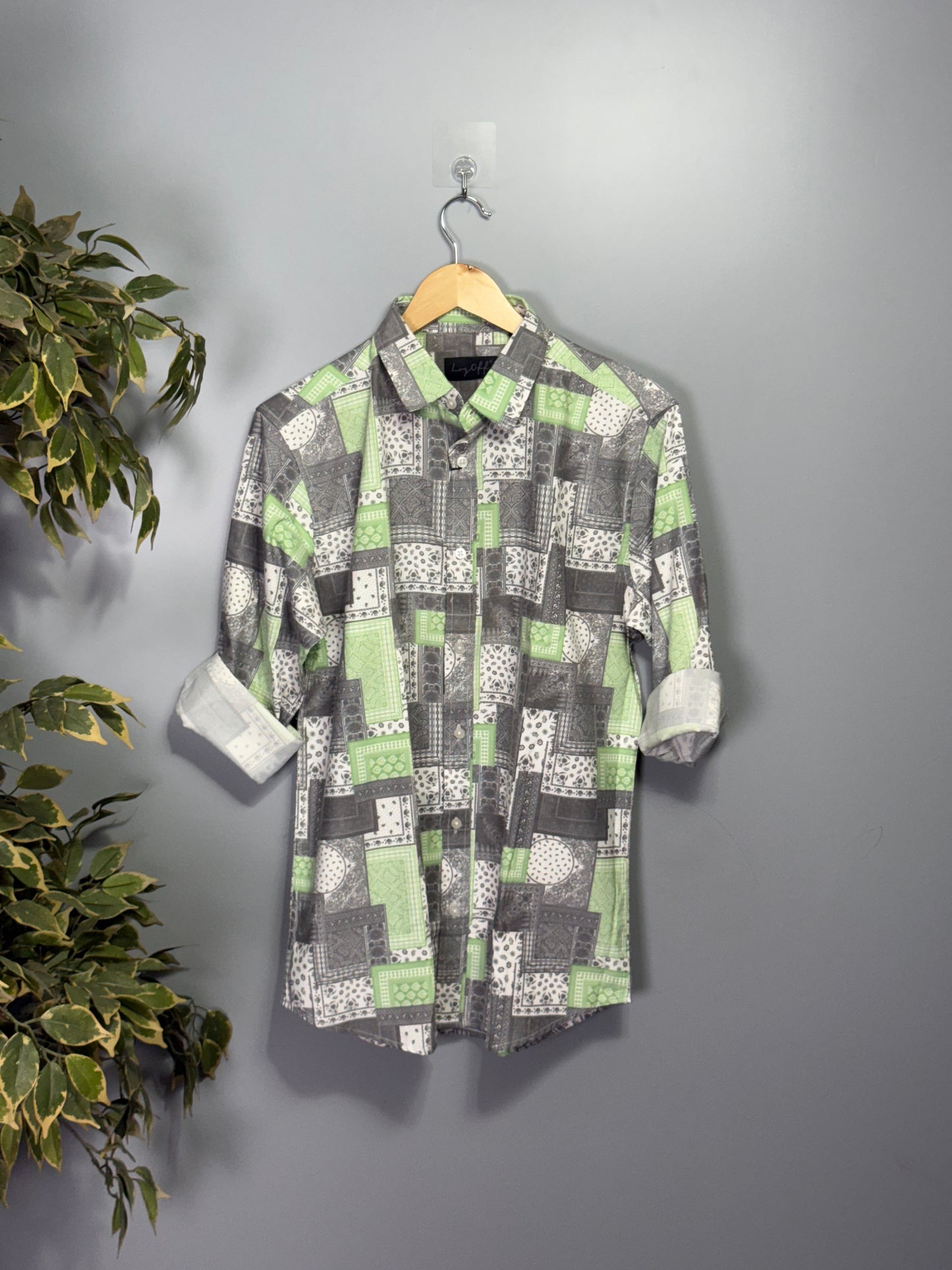 Men's Digital Printed Full Sleeve Shirt