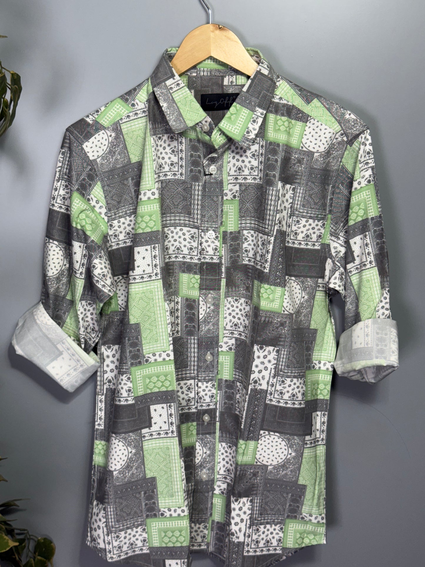 Men's Digital Printed Full Sleeve Shirt