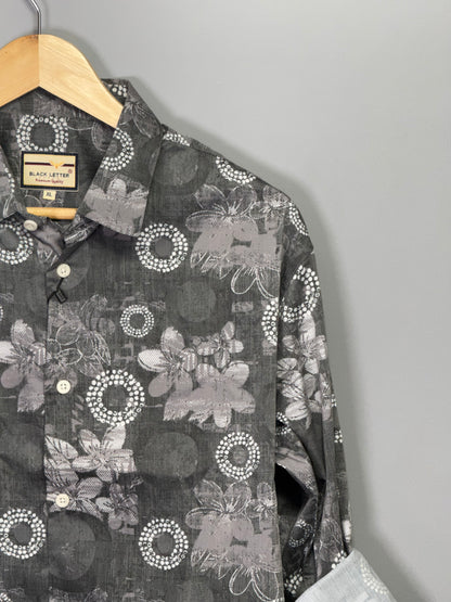 Men's Printed Full Sleeve Shirt