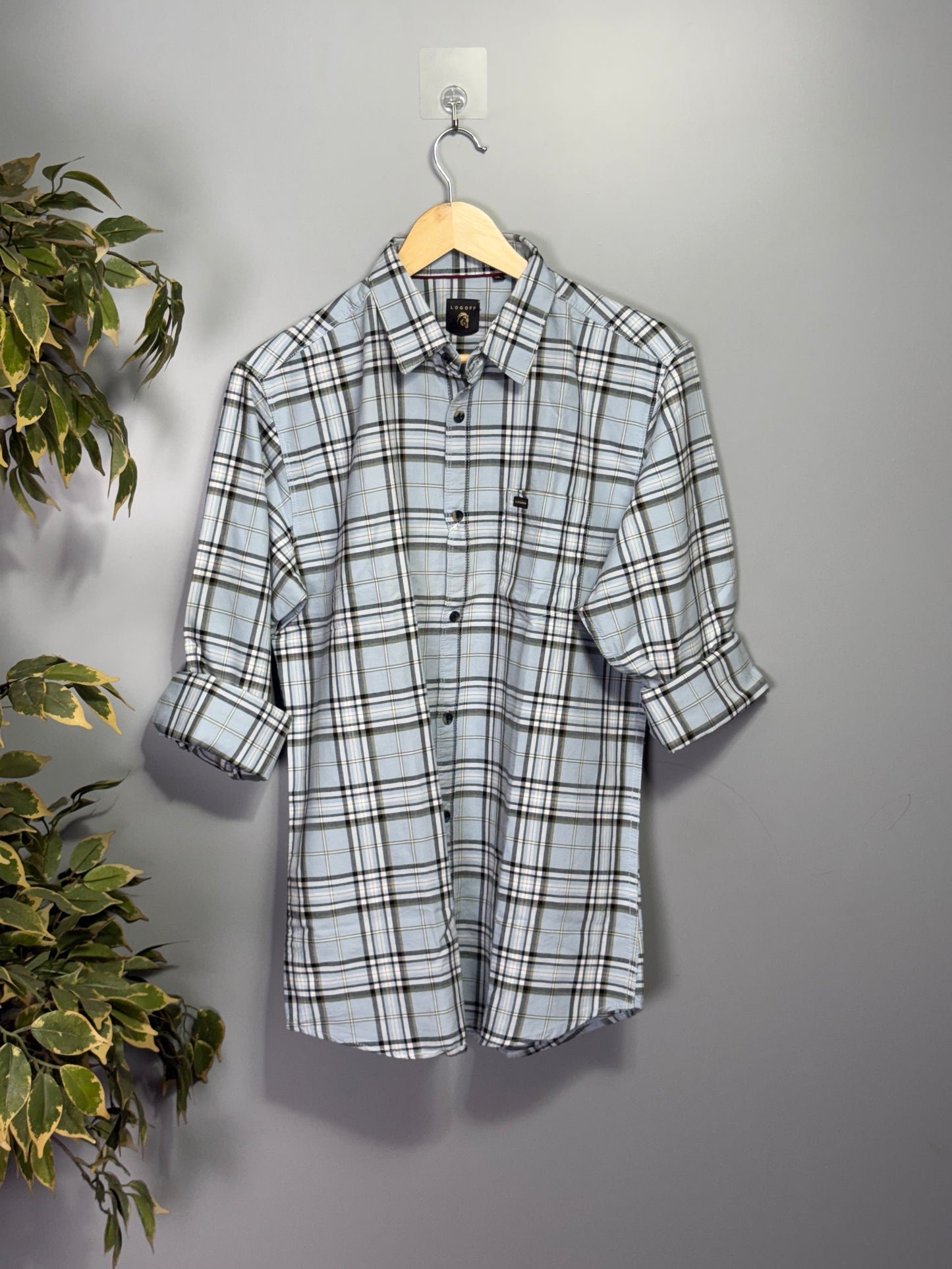 Men's Checked Full Sleeve Shirt