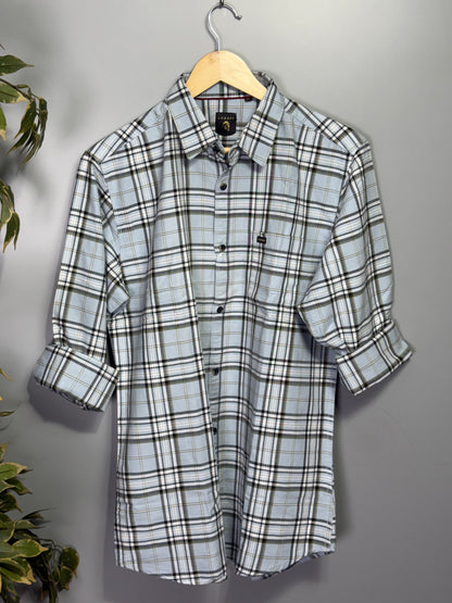 Men's Checked Full Sleeve Shirt