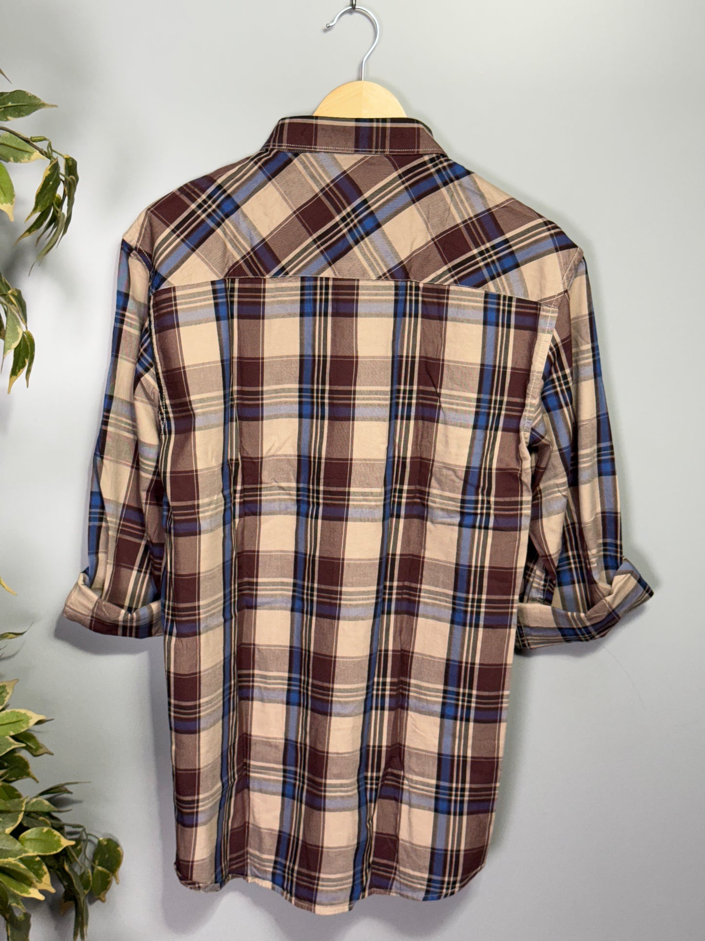 Men's Checked Full Sleeve Shirt