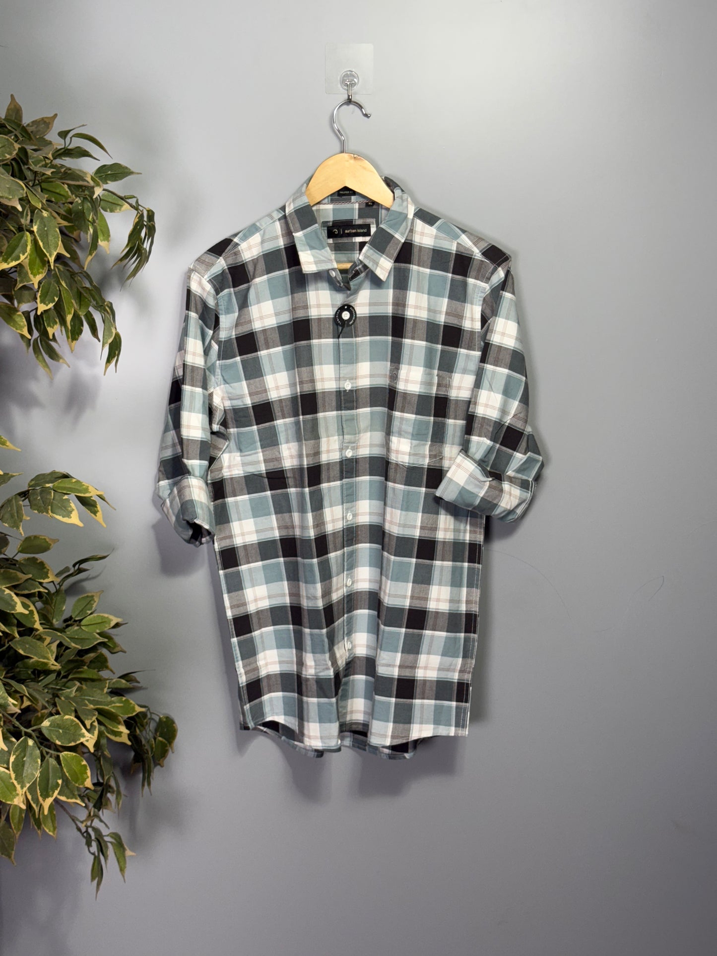 Men's Checked Full Sleeve Cotton Shirt