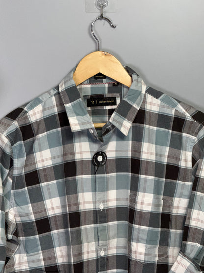 Men's Checked Full Sleeve Cotton Shirt