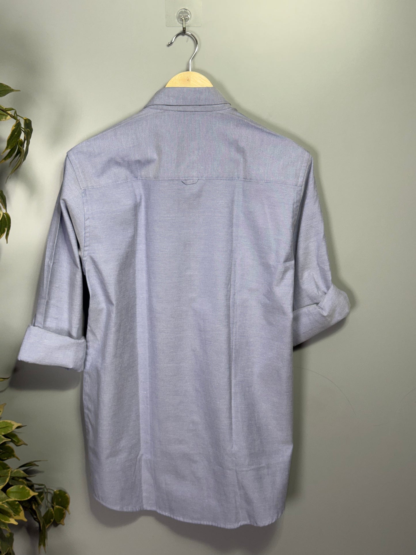 Men's Solid Full Sleeve Shirt