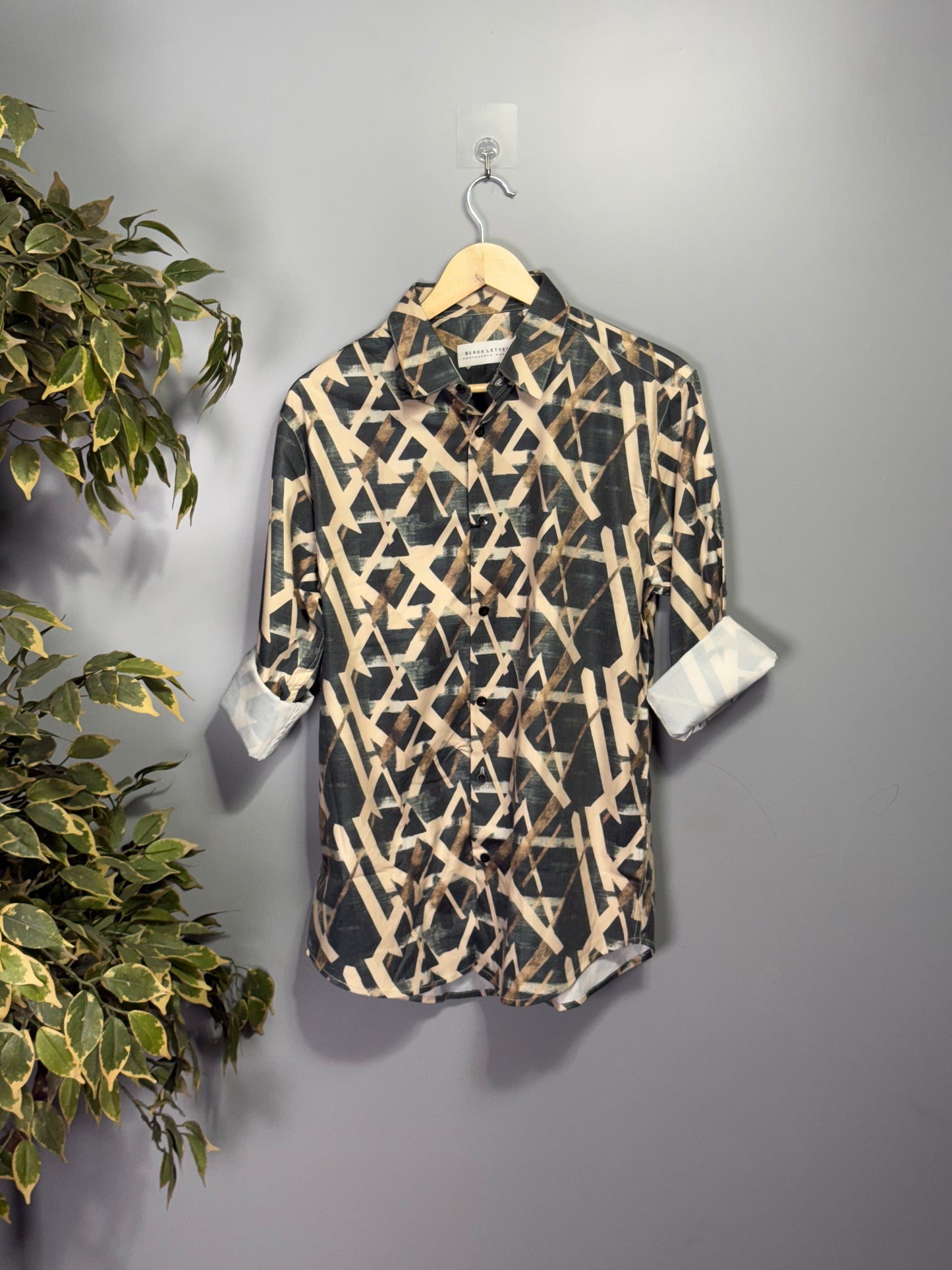 Men's Digital Printed Full Sleeve Shirt