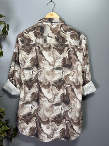 Men's Printed Full Sleeve Shirt