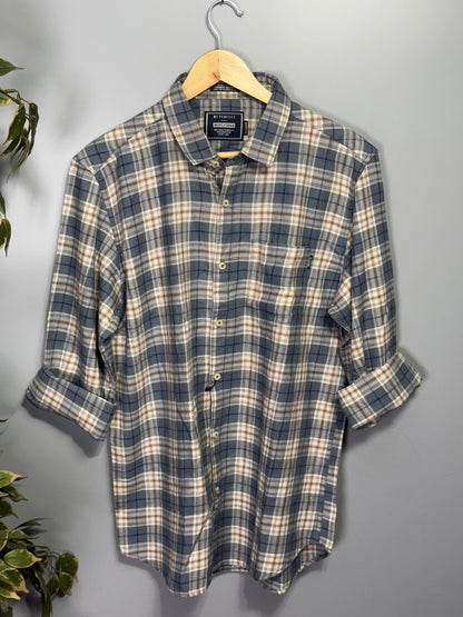 Men's Checked Full Sleeve Shirt