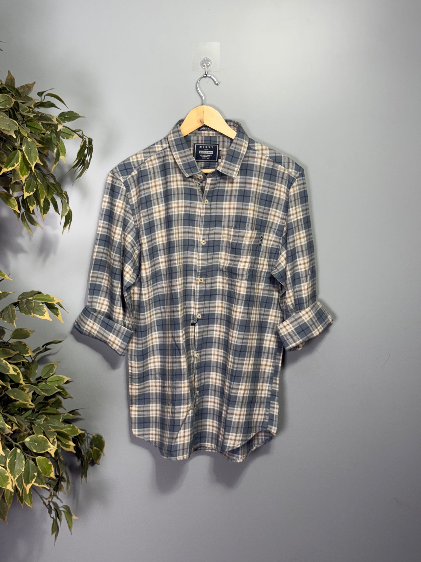 Men's Checked Full Sleeve Shirt