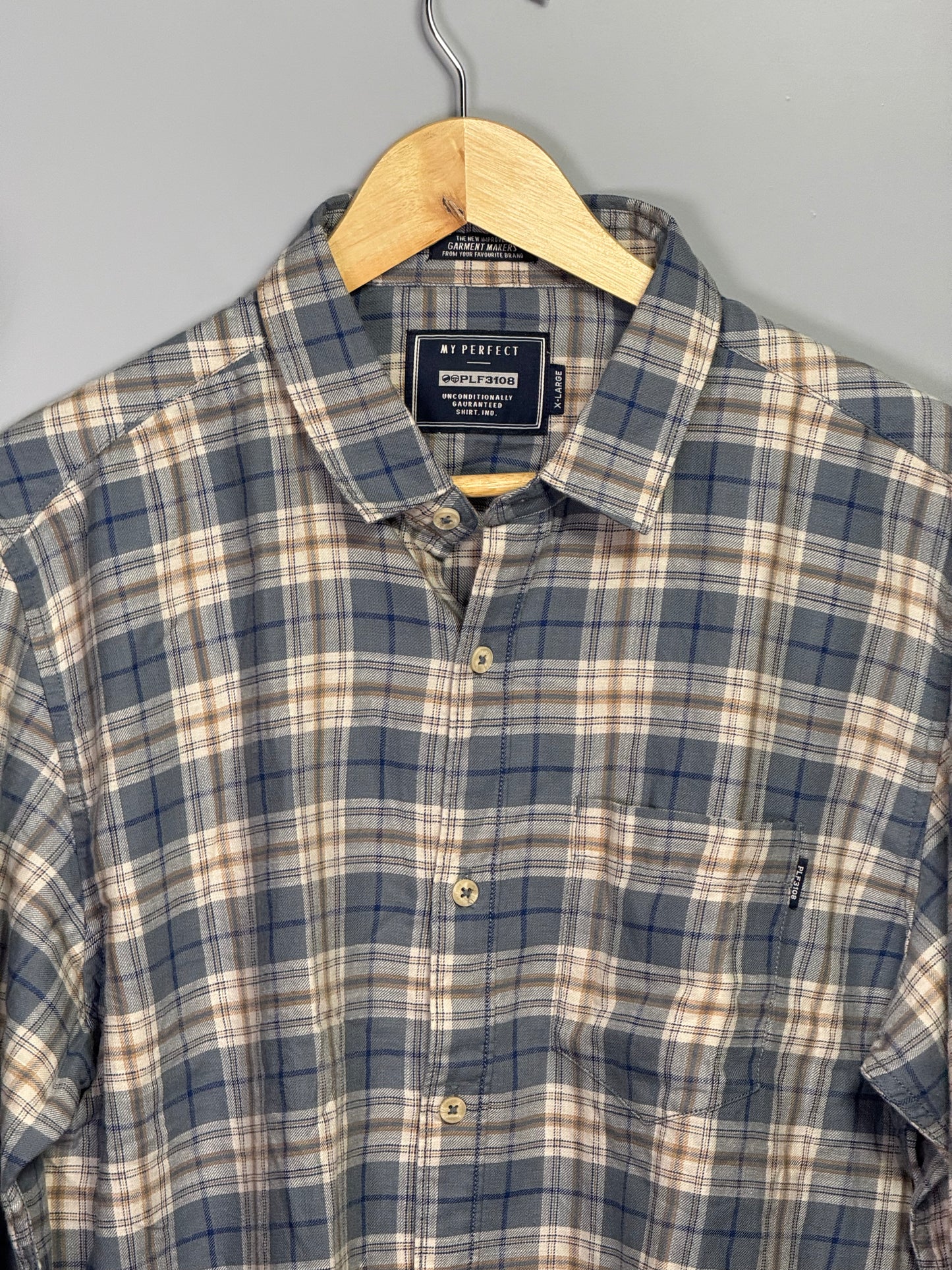 Men's Checked Full Sleeve Shirt