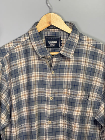 Men's Checked Full Sleeve Shirt