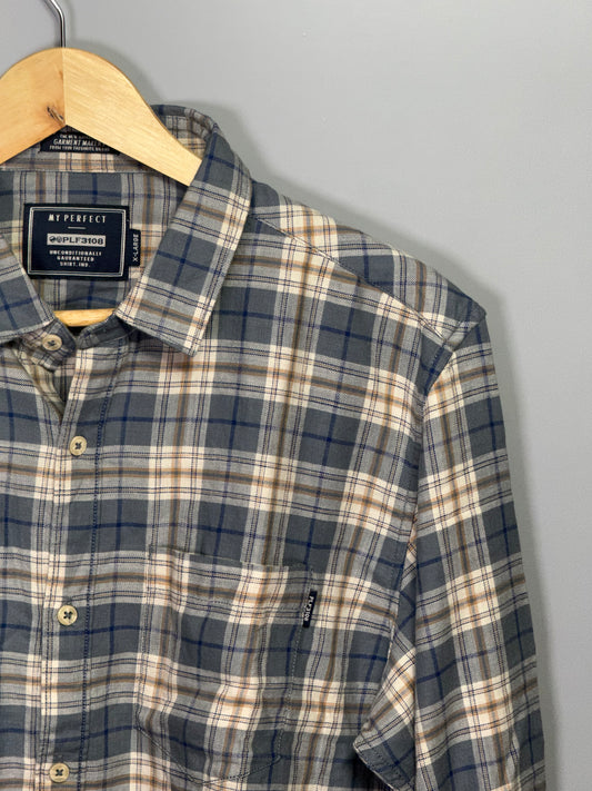 Men's Checked Full Sleeve Shirt