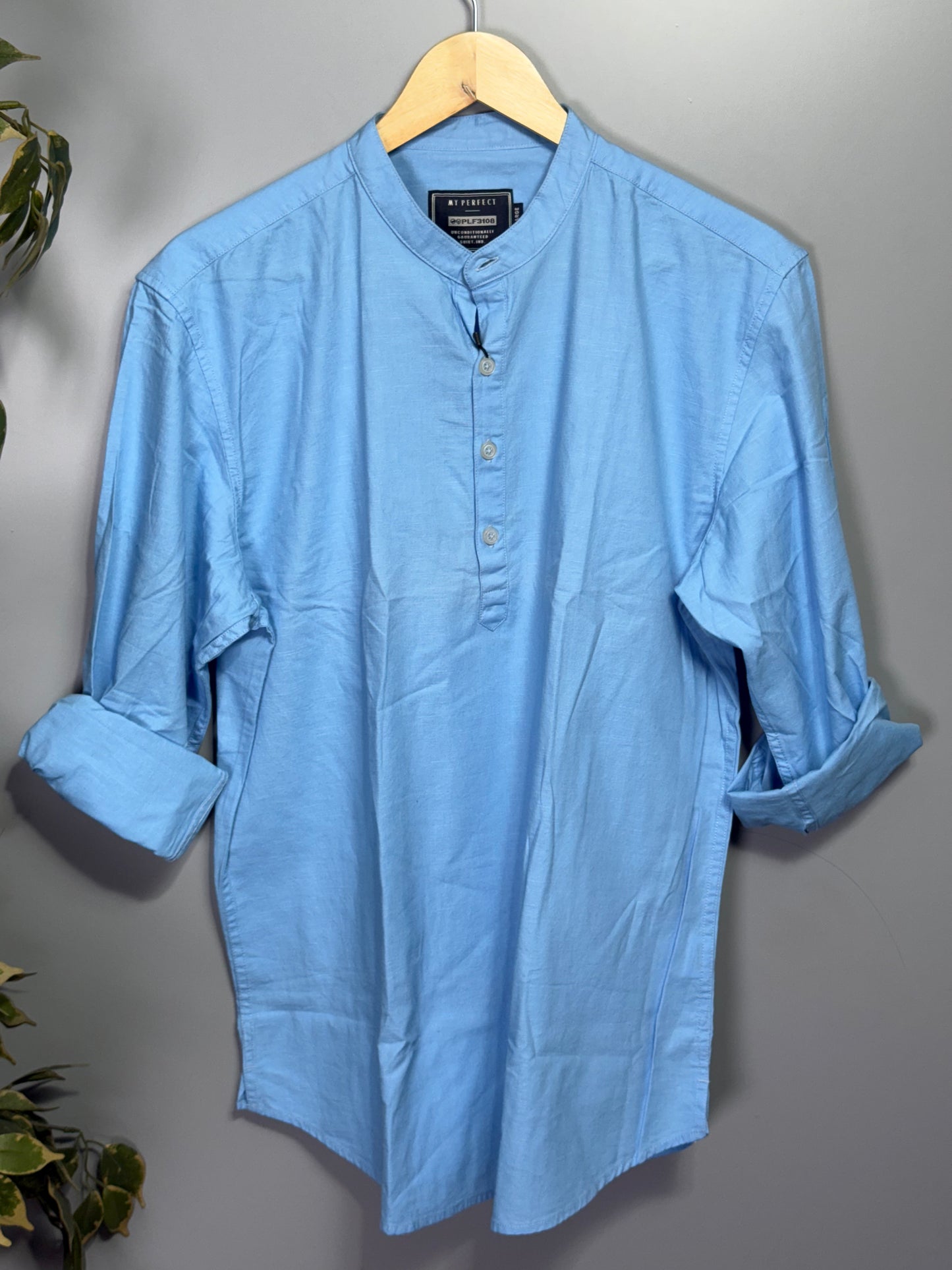 Men's Solid Full Sleeve Shirt