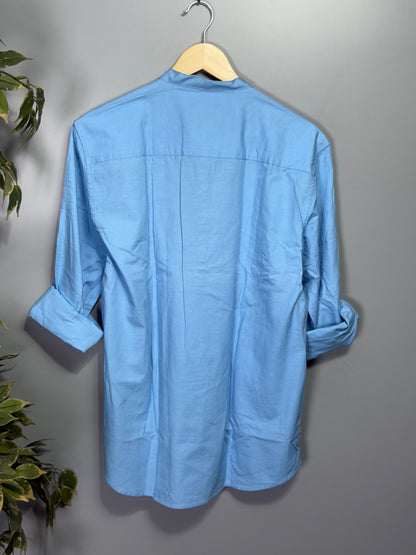 Men's Solid Full Sleeve Shirt