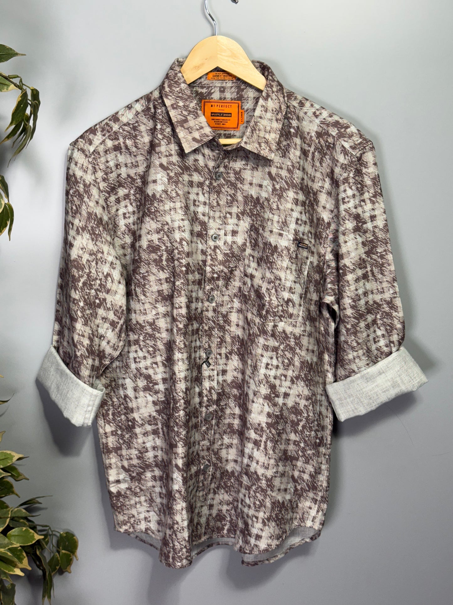 Men's Printed Full Sleeve Shirt