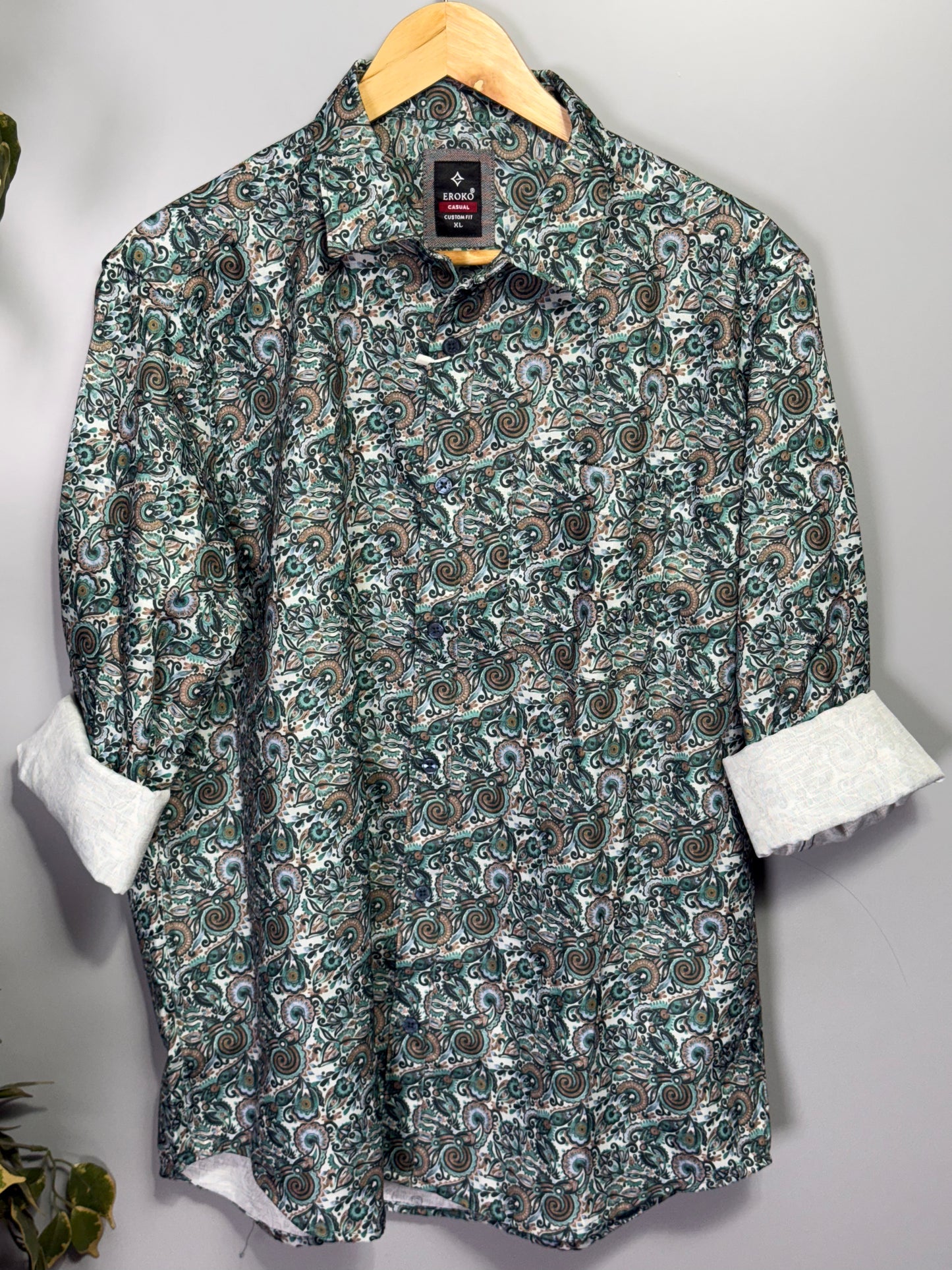 Men's Printed Full Sleeve Shirt