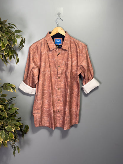 Men's Printed Full Sleeve Shirt