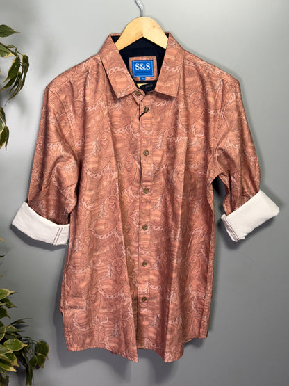 Men's Printed Full Sleeve Shirt