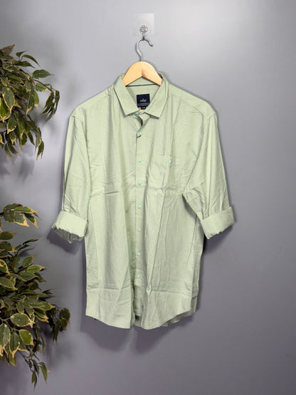 Men's Solid Full Sleeve Shirt