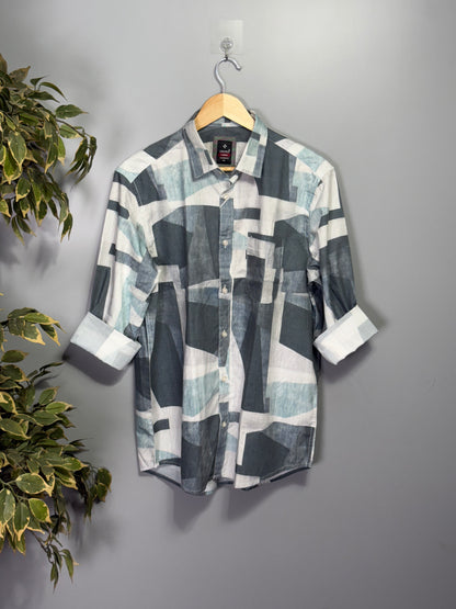 Men's Printed Full Sleeve Shirt