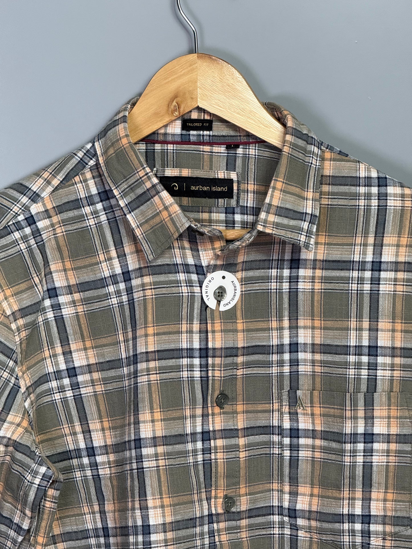 Men's Oxford Checks Full sleeve Cotton Shirt