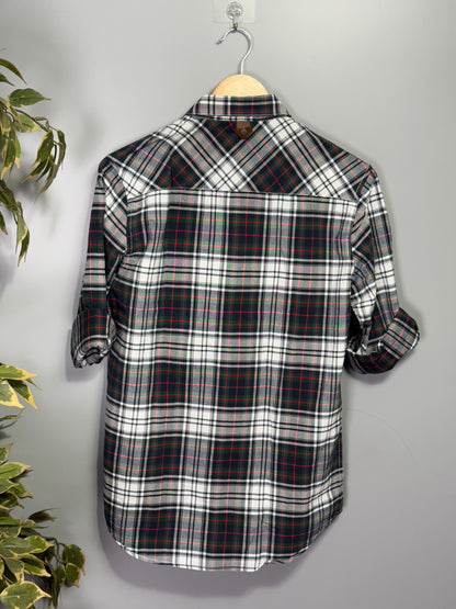 Men's Oxford Checks Full sleeve Cotton Shirt