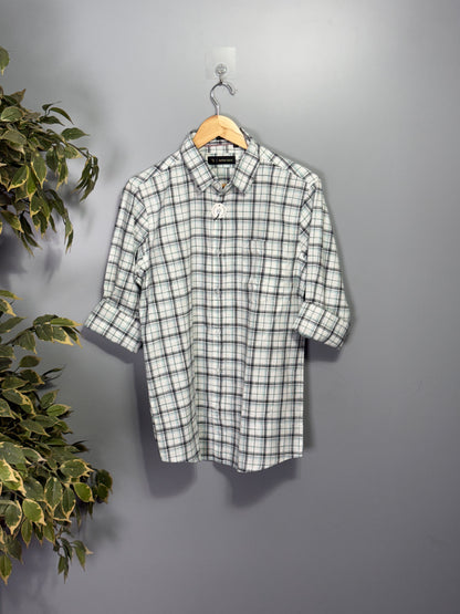 Men's Oxford Checks Full sleeve Cotton Shirt