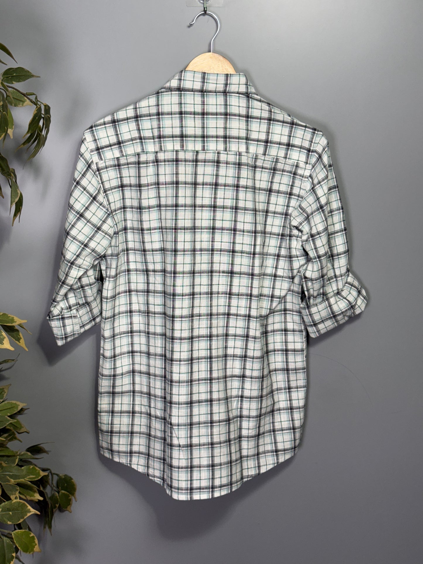 Men's Oxford Checks Full sleeve Cotton Shirt