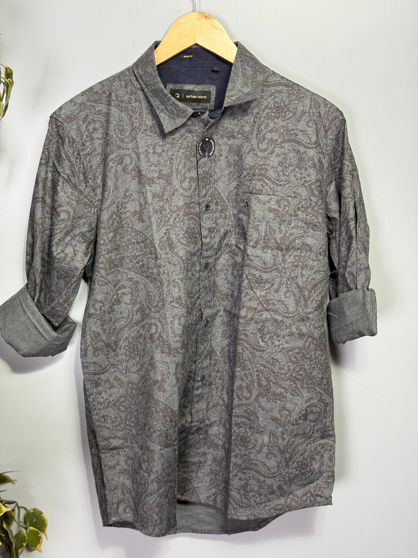 Men's Floral Printed Full sleeve Cotton Shirt