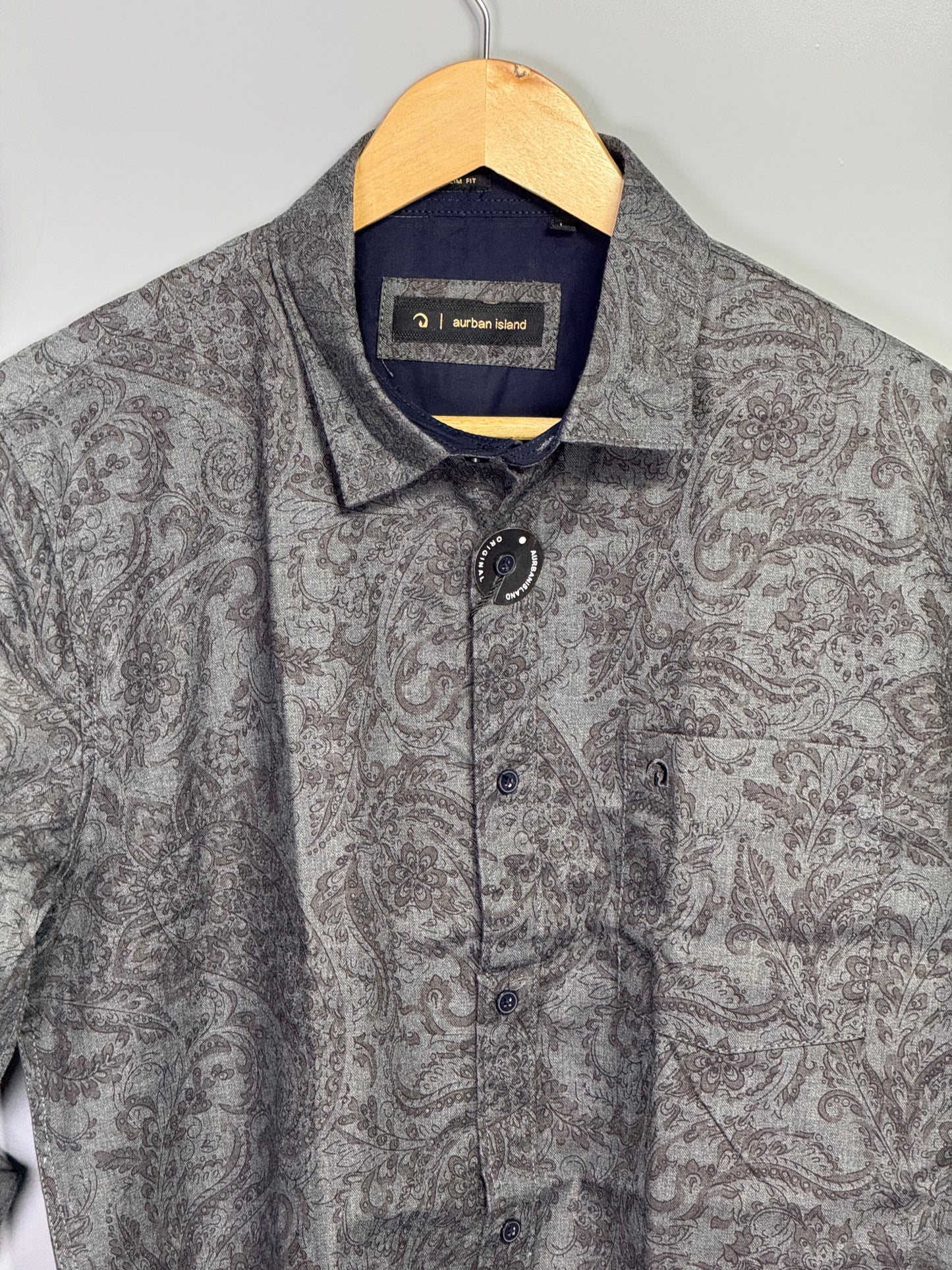 Men's Floral Printed Full sleeve Cotton Shirt