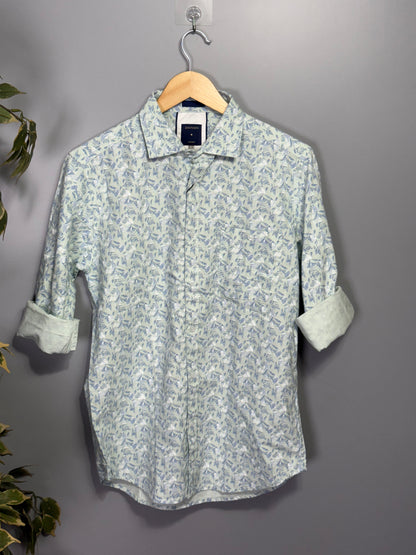 Men's Printed Full Sleeve Cotton Shirt