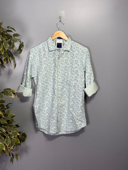 Men's Printed Full Sleeve Cotton Shirt