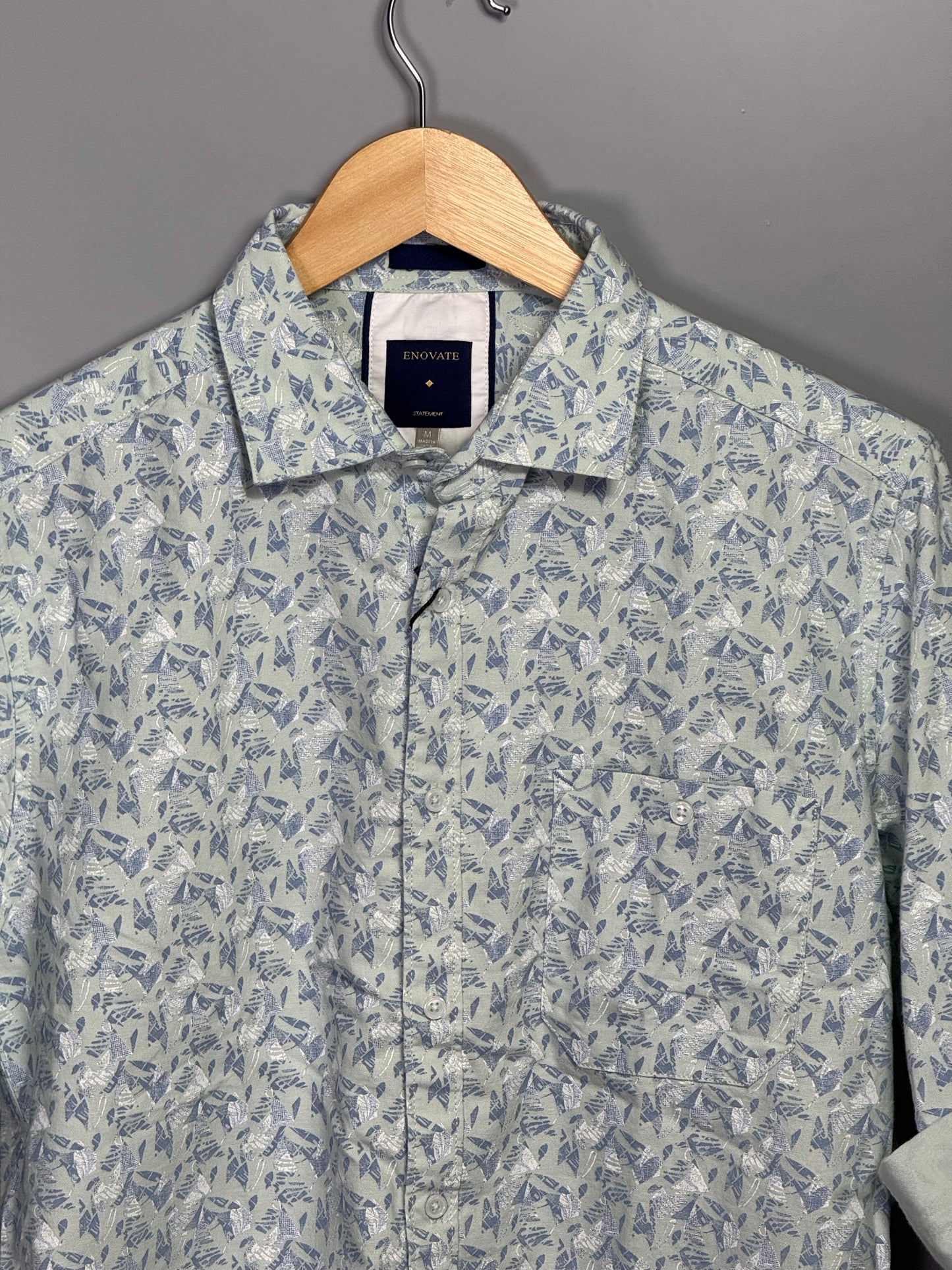 Men's Printed Full Sleeve Cotton Shirt