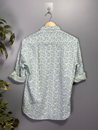 Men's Printed Full Sleeve Cotton Shirt