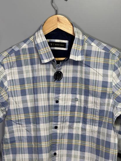 Men's Oxford Checks Full sleeve Cotton Shirt