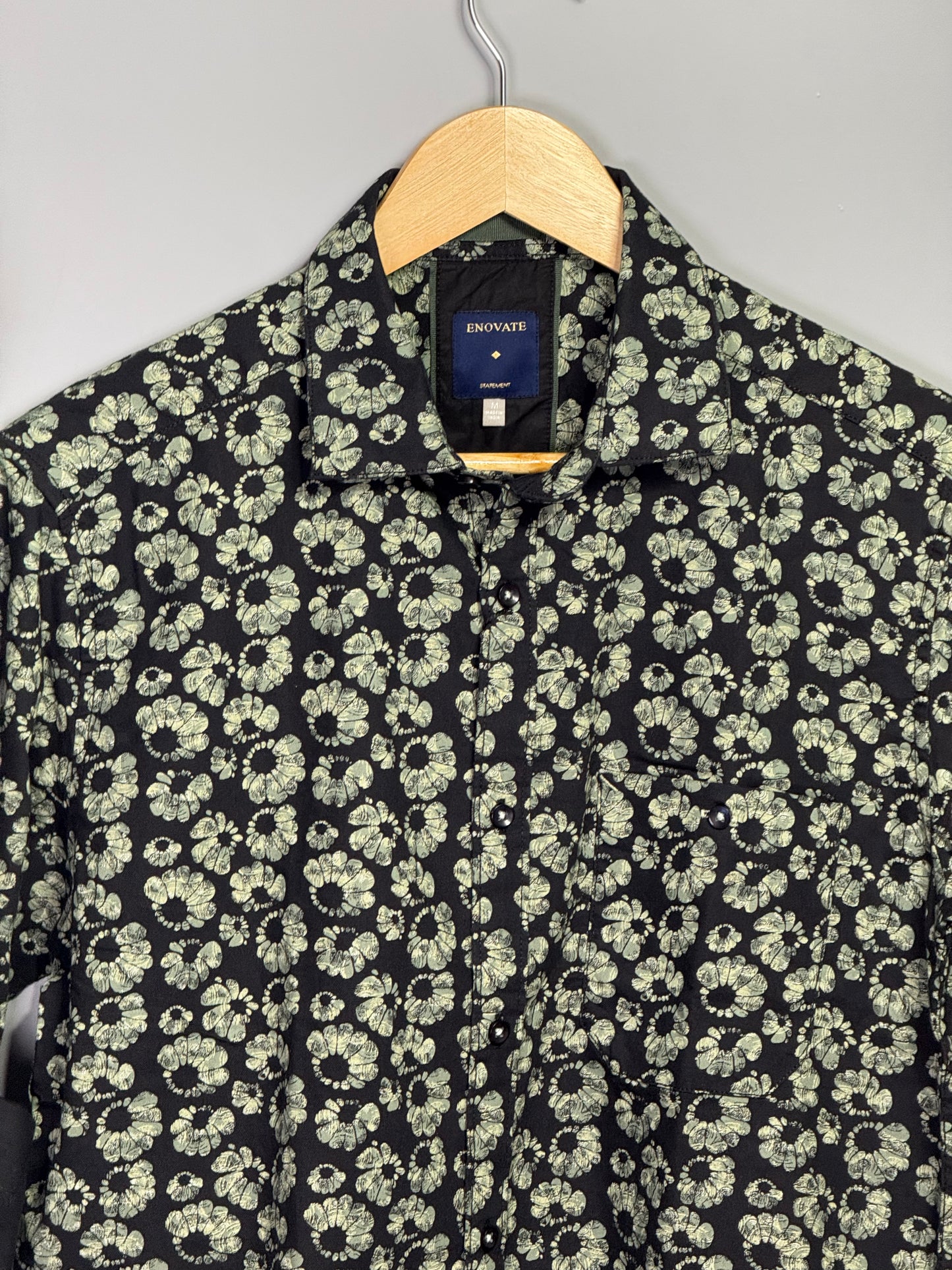 Men's Printed Full Sleeve Cotton Shirt