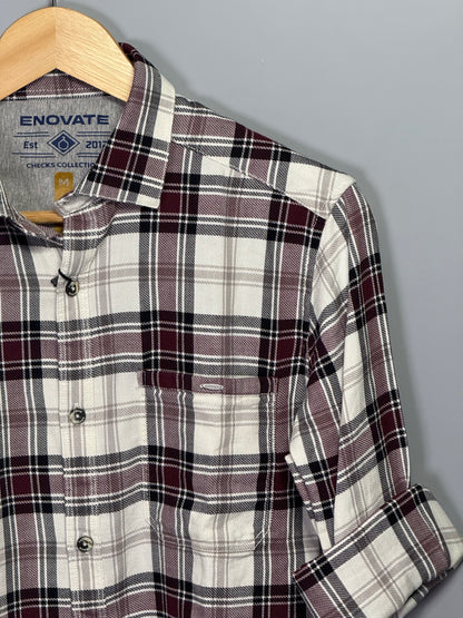 Men's Oxford Checks Full sleeve Cotton Shirt